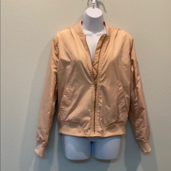 Ci Sono Jackets & Blazers - Ci Sono Pink Zip Up Jacket Size Medium